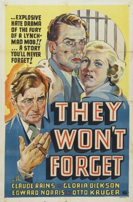 They Won't Forget movie poster (1937) Longsleeve T-shirt