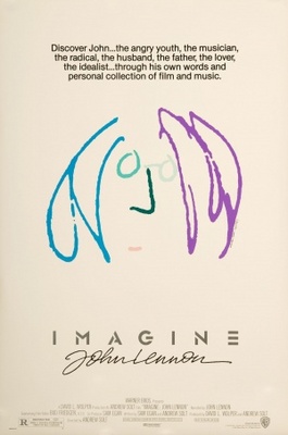 Imagine: John Lennon movie poster (1988) poster with hanger