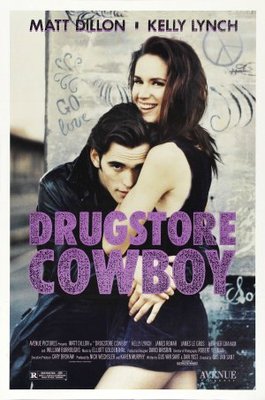 Drugstore Cowboy movie poster (1989) poster with hanger