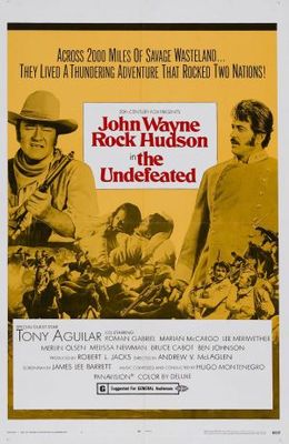 The Undefeated movie poster (1969) mug