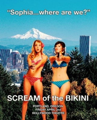 Scream of the Bikini movie poster (2009) wooden framed poster