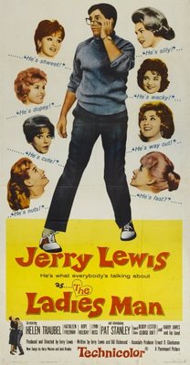 The Ladies Man movie poster (1961) metal framed poster