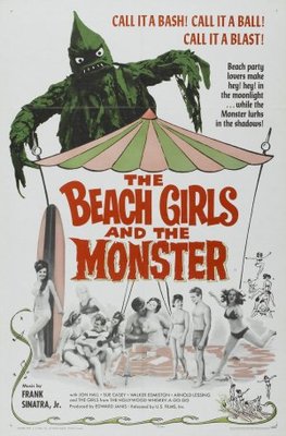 The Beach Girls and the Monster movie poster (1965) mug #MOV_9deb75de
