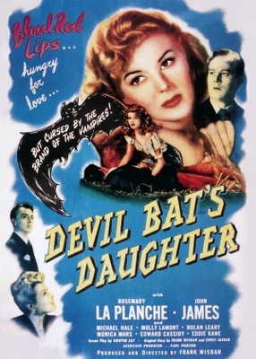 Devil Bat's Daughter movie poster (1946) wood print