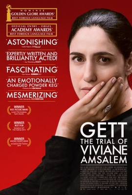 Gett movie poster (2014) Poster MOV_9dedd4b4