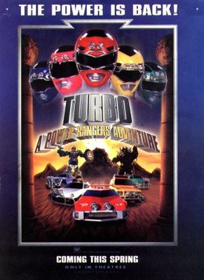 Turbo: A Power Rangers Movie movie poster (1997) Longsleeve T-shirt