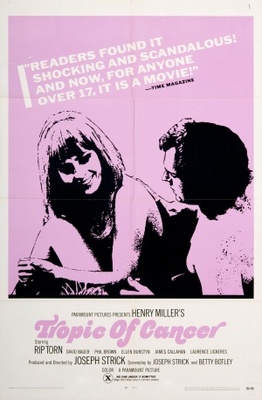Tropic of Cancer movie poster (1970) pillow