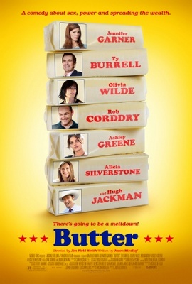 Butter movie poster (2011) wooden framed poster