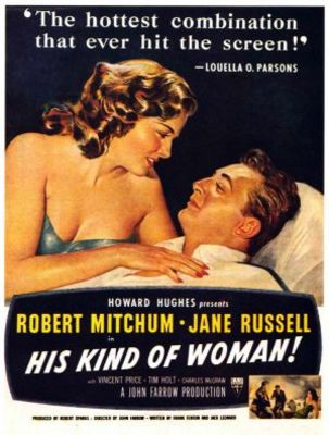 His Kind of Woman movie poster (1951) mouse pad