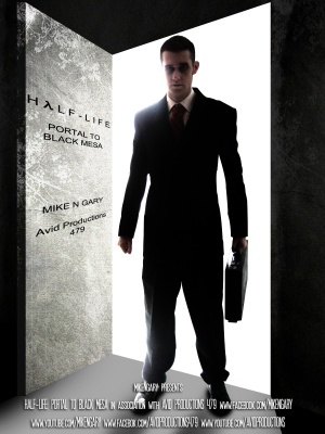 Half Life: Portal to Black Mesa movie poster (2011) puzzle MOV_9e22ab0c
