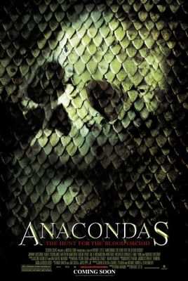 Anacondas: The Hunt For The Blood Orchid movie poster (2004) wood print
