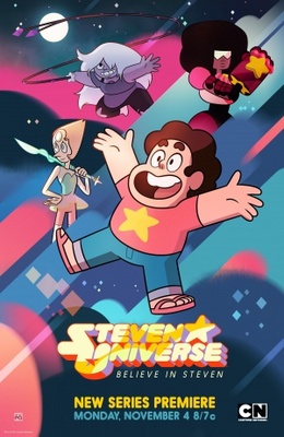 Steven Universe movie poster (2013) wooden framed poster