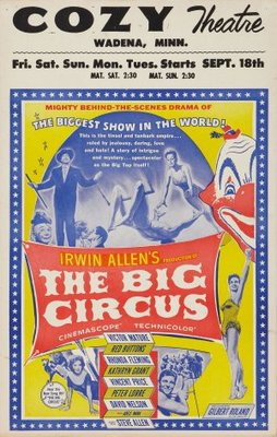 The Big Circus movie poster (1959) Mouse Pad MOV_9e694ed7