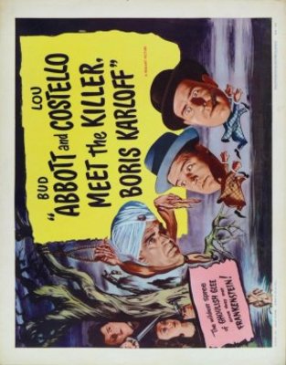 Abbott and Costello Meet the Killer, Boris Karloff movie poster (1949) Longsleeve T-shirt