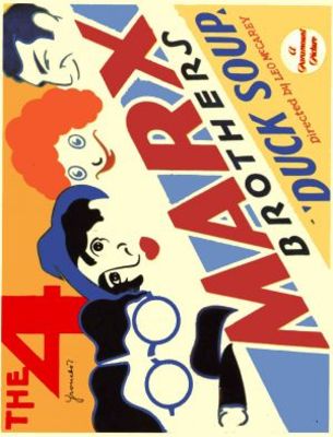 Duck Soup movie poster (1933) metal framed poster