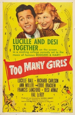 Too Many Girls movie poster (1940) Mouse Pad MOV_9e866385