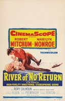 River of No Return movie poster (1954) Mouse Pad MOV_9e9af22c