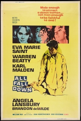 All Fall Down movie poster (1962) pillow