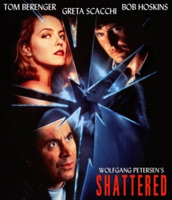 Shattered movie poster (1991) wooden framed poster