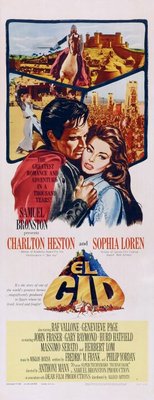El Cid movie poster (1961) poster with hanger