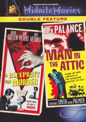 Man in the Attic movie poster (1953) canvas poster