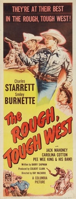 The Rough, Tough West movie poster (1952) wood print