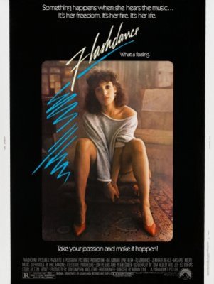 Flashdance movie poster (1983) Stickers MOV_9edd7a25