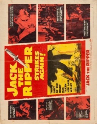 Jack the Ripper movie poster (1959) canvas poster