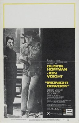 Midnight Cowboy movie poster (1969) pillow