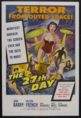 The 27th Day movie poster (1957) sweatshirt