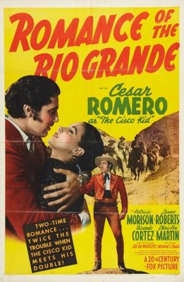 Romance of the Rio Grande movie poster (1941) wooden framed poster