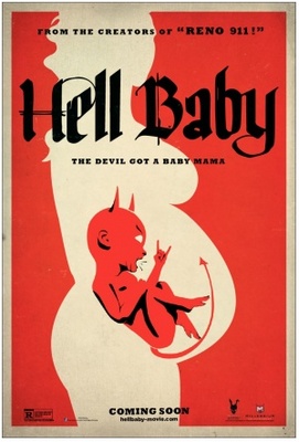 Hell Baby movie poster (2013) wood print