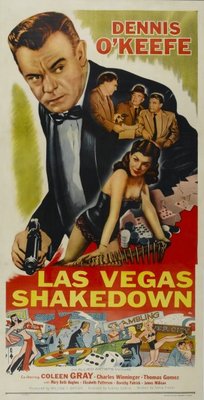 Las Vegas Shakedown movie poster (1955) mouse pad