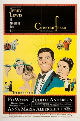 Cinderfella movie poster (1960) wood print