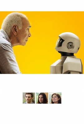Robot & Frank movie poster (2012) wood print