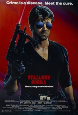 Cobra movie poster (1986) metal framed poster
