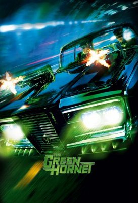 The Green Hornet movie poster (2010) metal framed poster
