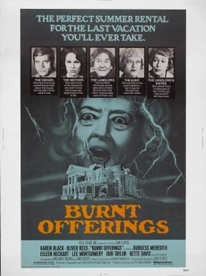Burnt Offerings movie poster (1976) poster with hanger