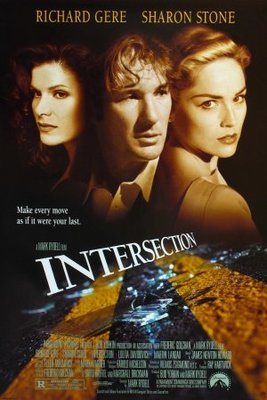 Intersection movie poster (1994) canvas poster
