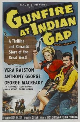 Gunfire at Indian Gap movie poster (1957) puzzle MOV_9f9565a7