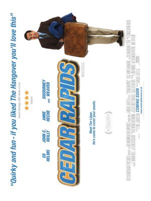 Cedar Rapids movie poster (2011) metal framed poster