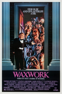 Waxwork movie poster (1988) wood print