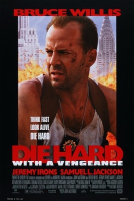 Die Hard: With a Vengeance movie poster (1995) t-shirt
