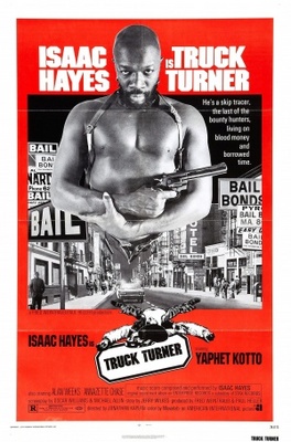 Truck Turner movie poster (1974) wooden framed poster