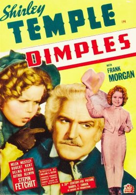 Dimples movie poster (1936) metal framed poster