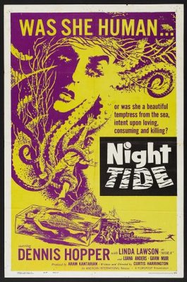 Night Tide movie poster (1961) pillow