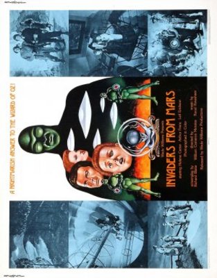 Invaders from Mars movie poster (1953) poster with hanger