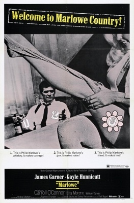 Marlowe movie poster (1969) metal framed poster