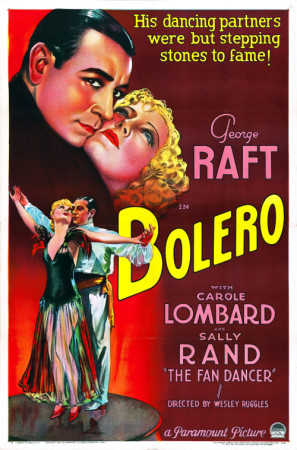 Bolero movie poster (1934) poster with hanger