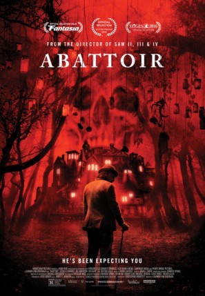 Abattoir movie poster (2016) wooden framed poster